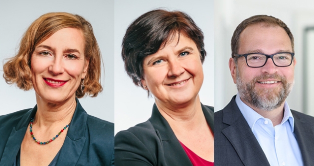 SMART PR bekommt neuen Hauptgesellschafter - Das SMART PR-GF-Duo Dr. Christina Jacob (links) und An Kisters freut sich auf die Zusammenarbeit mit Frank Hüther, dem GF des neuen Hauptgesellschafters Abacus alpha - Foto: SMART PR